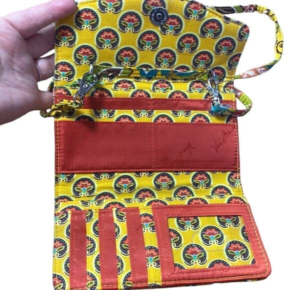Vera Bradley Provençal quilted crossbody wallet purse NWT - Picture 4 of 7